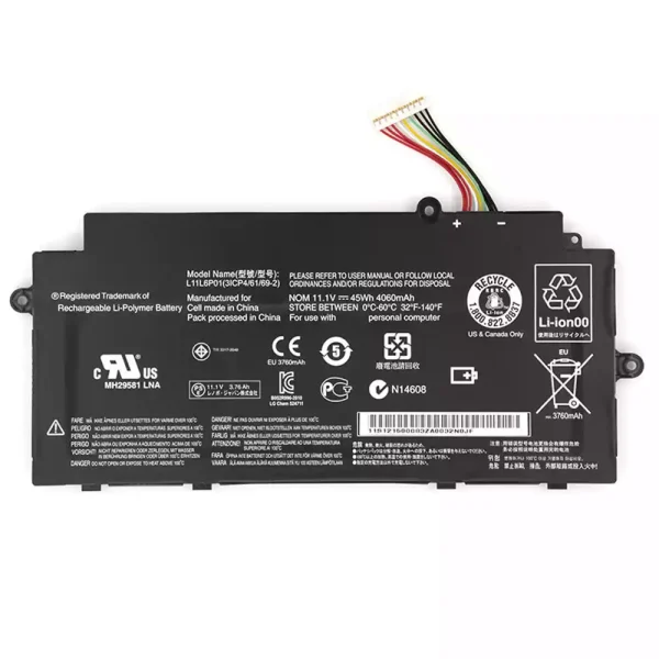 Portátil bateria nueva para LENOVO L11L6P01