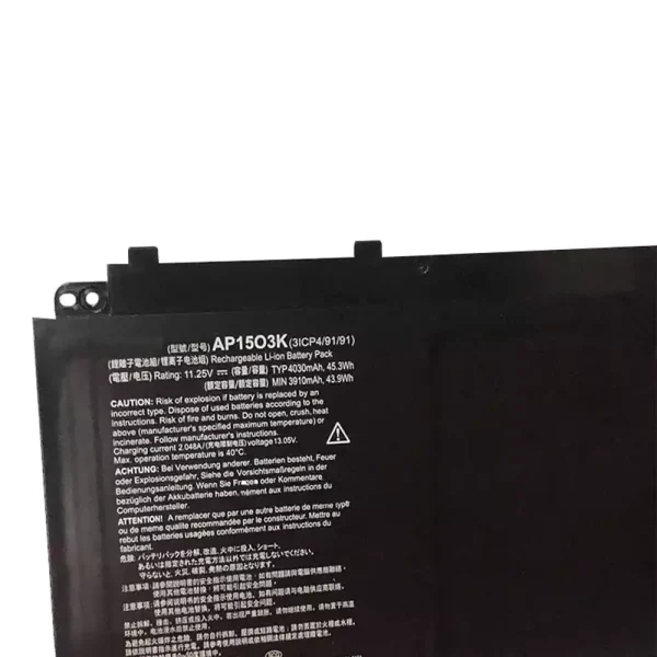 Portátil bateria nueva para Acer AP15O3K AP1503K - Imagen 3