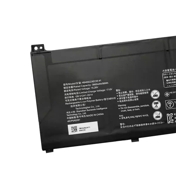 Portátil bateria nueva para HUAWEI HB4692Z9ECW-41,HB469229ECW-41 - Imagen 3