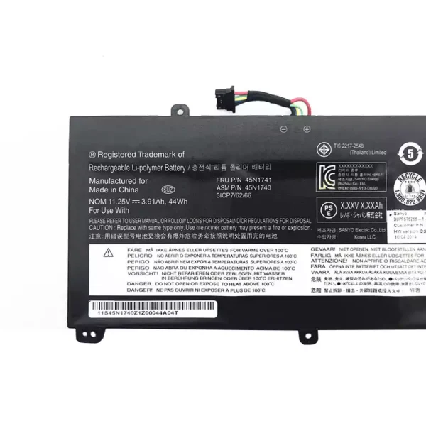 Portátil bateria nueva para LENOVO 45N1740 45N1741 - Imagen 3