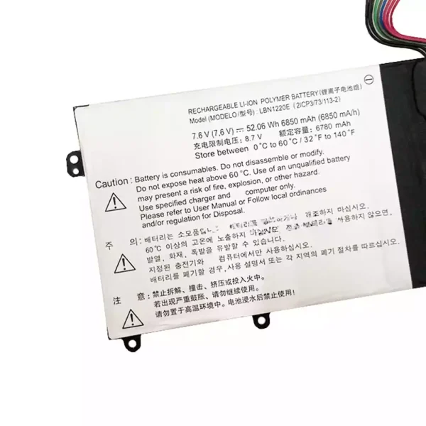 Portátil bateria nueva para LG LBN1220E - Imagen 3