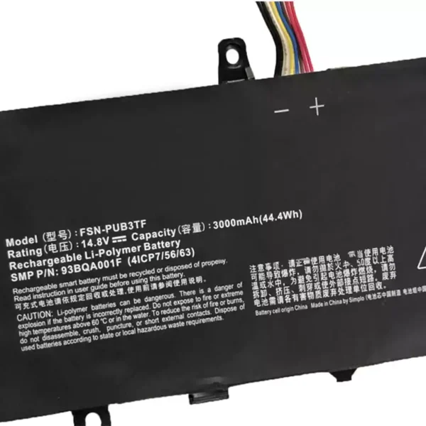 Portátil bateria nueva para TongFang U49L X30 U49F1 U410 U430 U49F,X1-I3401045002 - Imagen 3