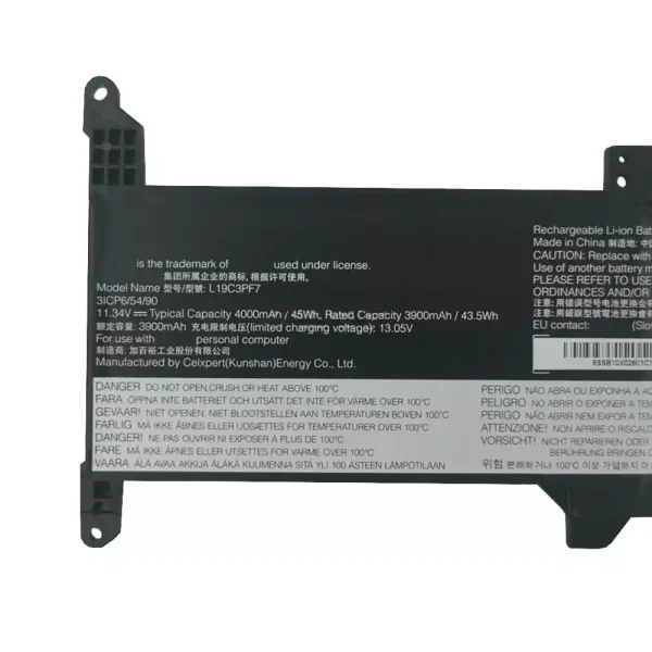 Portátil bateria nueva para LENOVO L19C3PF7 - Imagen 3