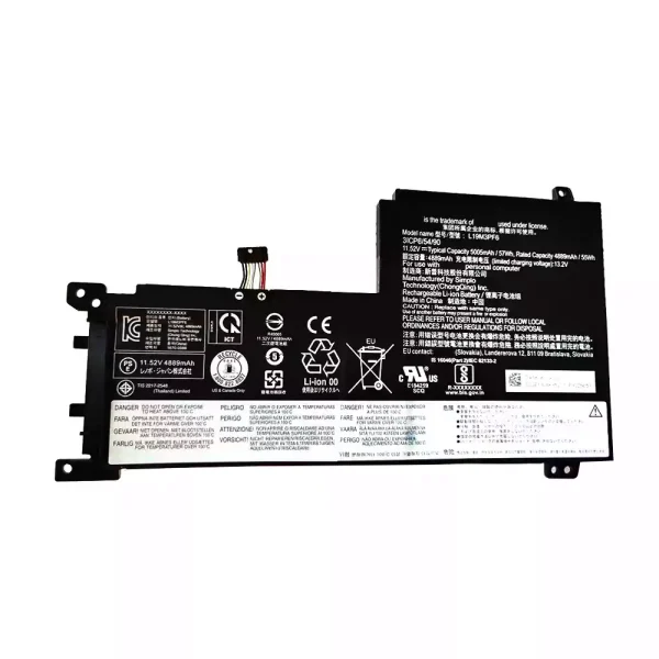 Portátil bateria nueva para LENOVO L19L3PF2 L19M3PF6