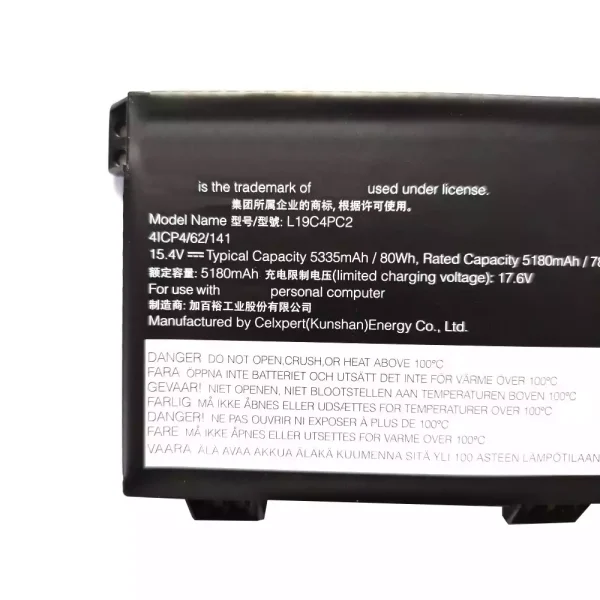 Portátil bateria nueva para LENOVO SB10W86188,SB10W86197,SB10W86199 - Imagen 3