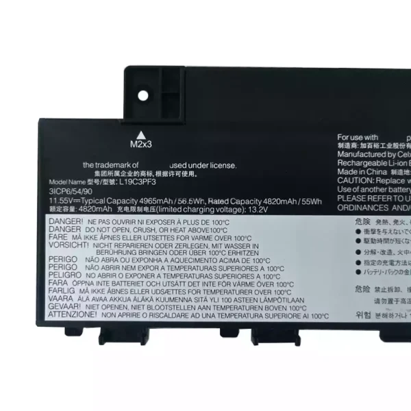 Portátil bateria nueva para LENOVO Xiaoxin AIR 14 2020,Xiaoxin AIR-14IIL 2020,IdeaPad 5 15ARE05 - Imagen 3