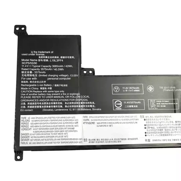 Portátil bateria nueva para LENOVO SB10W89837,5B10W89839 - Imagen 3