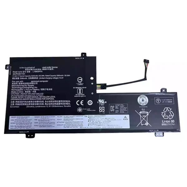 Portátil bateria nueva para LENOVO Yoga C740-15IML