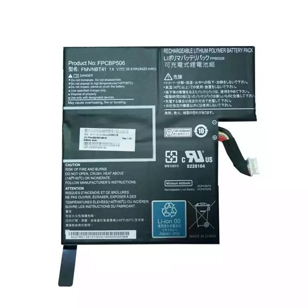 Portátil bateria nueva para FUJITSU FPCBP506 FMVNBT41 FPB0328