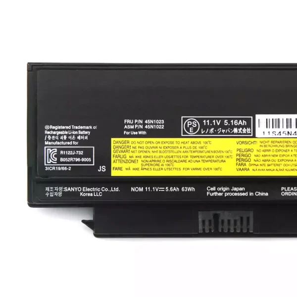 Portátil bateria nueva para LENOVO 45N1022 45N1023 45N1024 45N1025 - Imagen 3