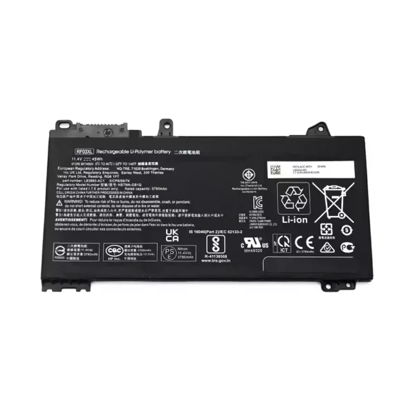 Portátil bateria nueva para HP RF03XL