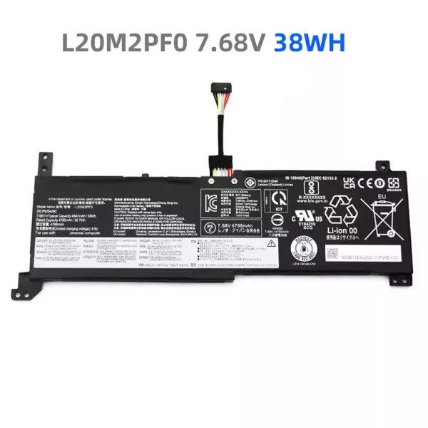 Portátil bateria nueva para LENOVO L20M2PF0 L20L2PF0 L20C2PF0 L20B2PF0