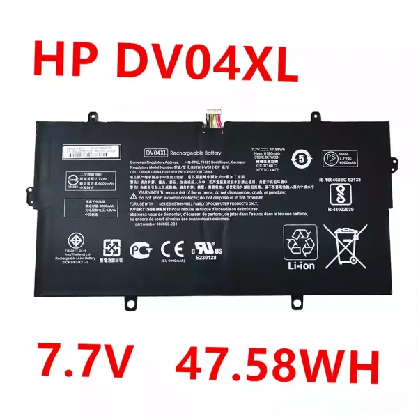 Portátil bateria nueva para HP 864265-855 884265-855 863693-2C1 863693-2B1