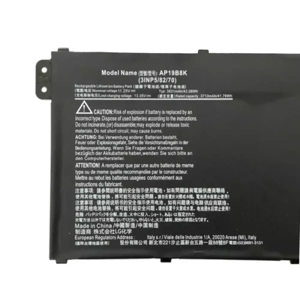 Portátil bateria nueva para ACER AP19B8K - Imagen 3