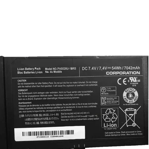 Portátil bateria nueva para TOSHIBA SATELLITE U800 U845 - Imagen 3