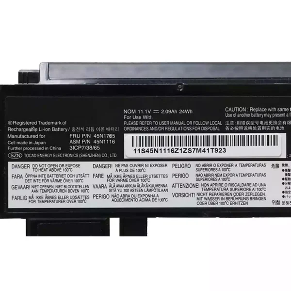 Portátil bateria nueva para LENOVO 45N1119 45N1118 45N1765 45N1116 X230S X240S - Imagen 3