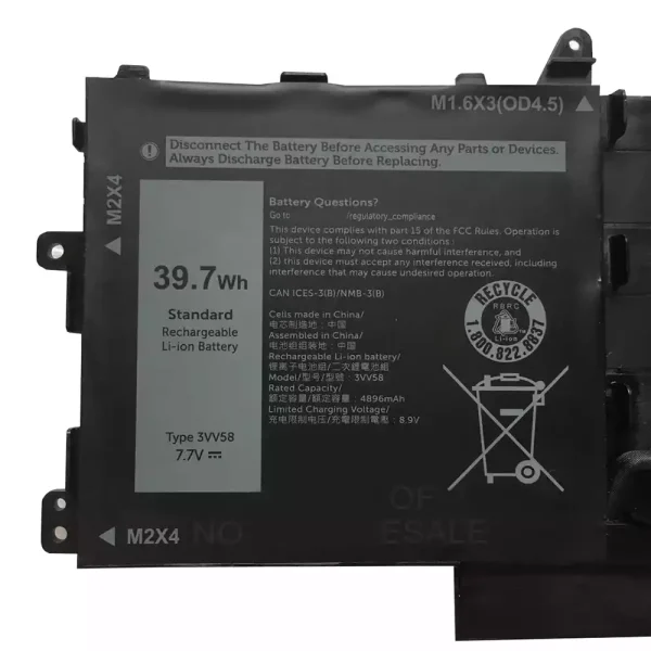 Portátil bateria nueva para DELL 3VV58,Latitude 9420 2-in-1 - Imagen 2