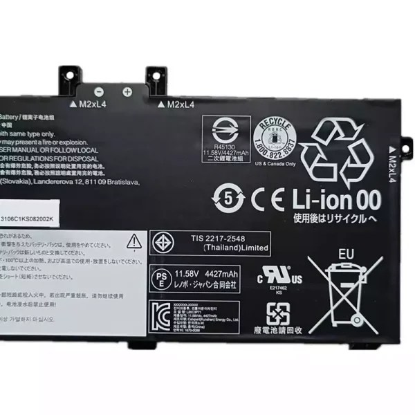 Portátil bateria nueva para LENOVO X13 Yoga G2,SB11A13105 SB11A13106 5B11A13107 5B11A13108 - Imagen 4