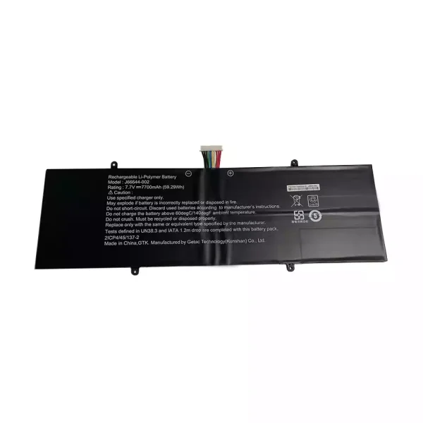 Portátil bateria nueva para GETAC J66644-002