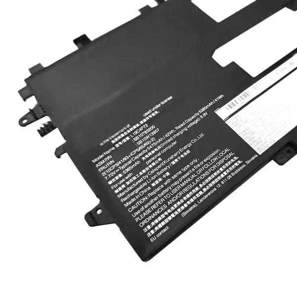 Portátil bateria nueva para LENOVO L19C4P72 SB10T83200 5B10W13957,Thinkpad X1 Titanium - Imagen 3