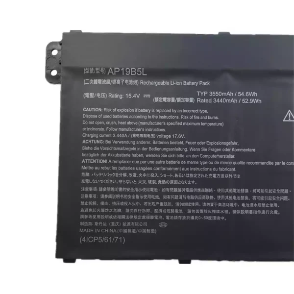 Portátil bateria nueva para ACER AP19B5L - Imagen 3