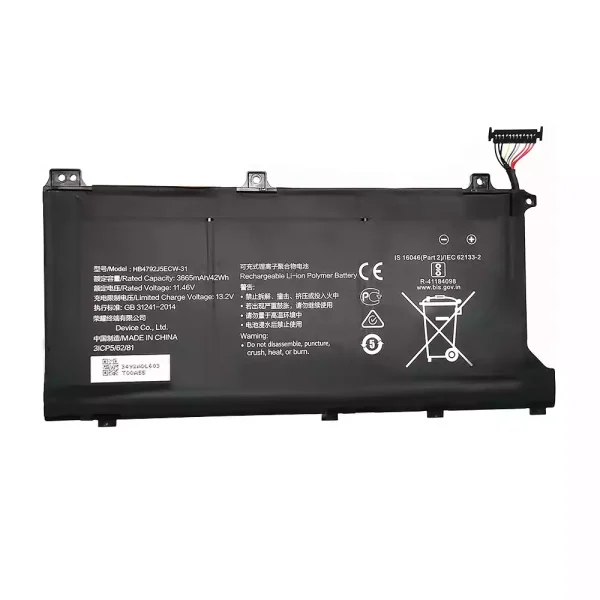 Portátil bateria nueva para HUAWEI HB4792J5ECW-31 HB4792J5ECW-31C