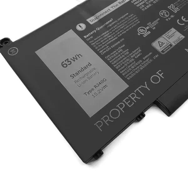 Portátil bateria nueva para DELL Precision 3560,Latitude 5520 - Imagen 3