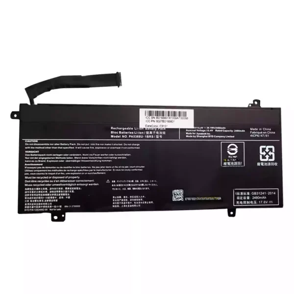 Portátil bateria nueva para TOSHIBA PA5368U-1BRS