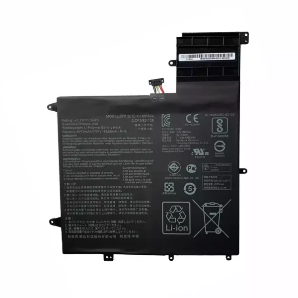 Portátil bateria nueva para ASUS C21N1624