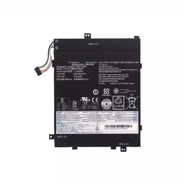 Portátil bateria nueva para LENOVO L17M2P51 SB10K97614 01AV467