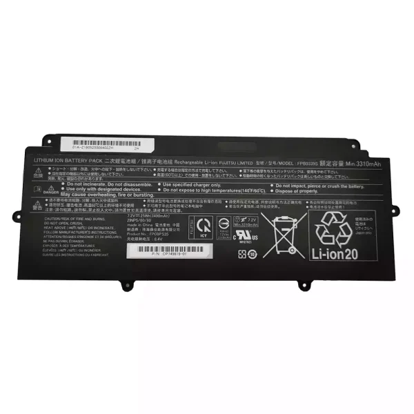 Portátil bateria nueva para FUJITSU FPB0339S FPCBP535