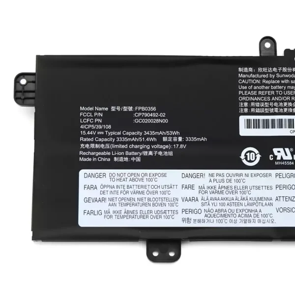 Portátil bateria nueva para Fujitsu FPB0356 GC020028N00 CP790492-02 - Imagen 3