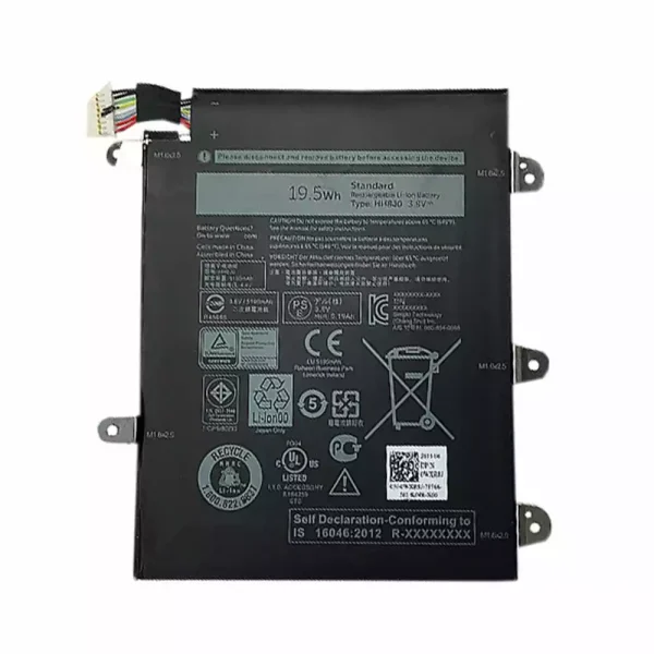 Batería de Tablet para DELL HH8J0,HH8JO