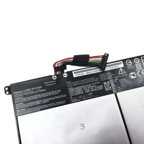 Batería de Tablet para ASUS C12N1432 - Imagen 3