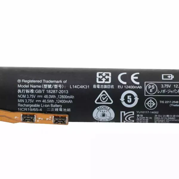 Batería de Tablet para LENOVO Yoga Tablet 2-1371F - Imagen 3