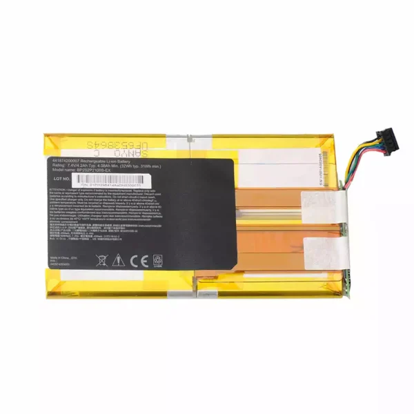 Batería de Tablet para Getac BP2S2P2100S-EX,EX80 441874200007