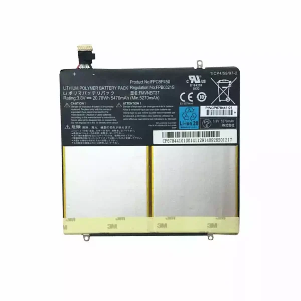 Batería de Tablet para FUJITSU FPCBP450,FPB0321S,FMVNBT37