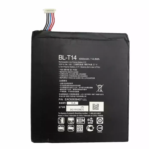 Batería de Tablet para LG BL-T14,G Pad 8.0 V490