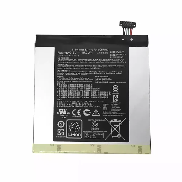 Batería de Tablet para ASUS C11P1412