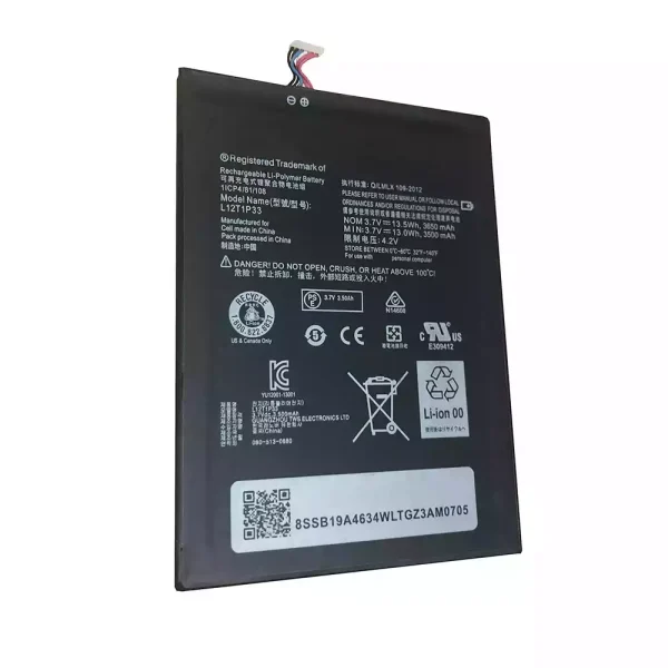 Batería de Tablet para LENOVO A1000 A1010-T A3000-H A3300 A5000