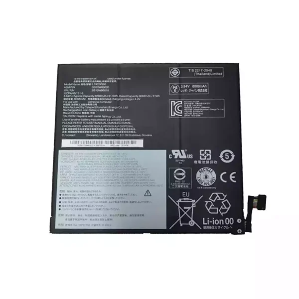 Batería de Tablet para LENOVO SB10W86018 SB10W86019 SB10W86020 SB10W86021