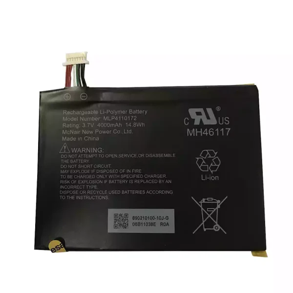 Batería de Tablet para McNair MLP4110172