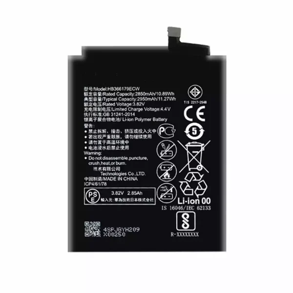 Batería telefono celular HB366179ECE para Huawei Nova 2