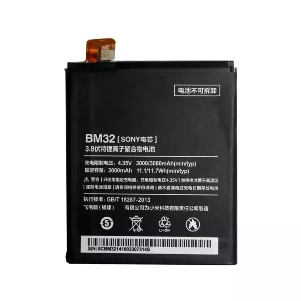 Batería telefono celular BM32 para Xiaomi Mi 4