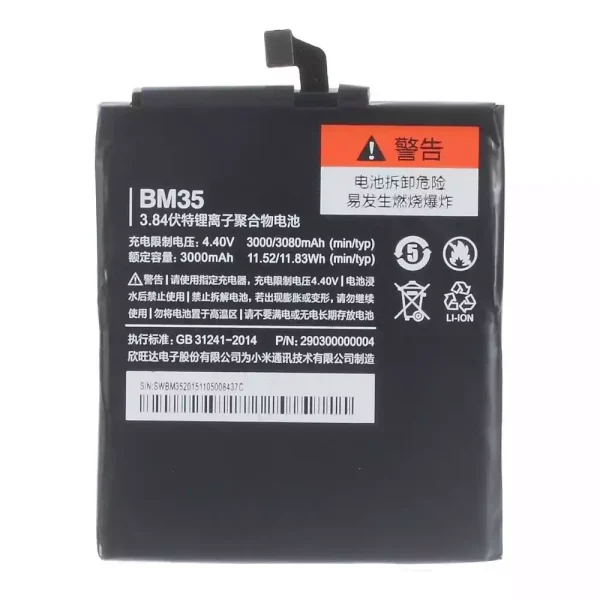 Batería telefono celular BM35 para Xiaomi Mi 4c