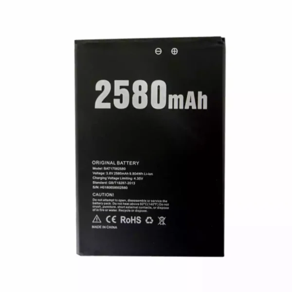 Batería telefono celular BAT17582580 para DOOGEE X20