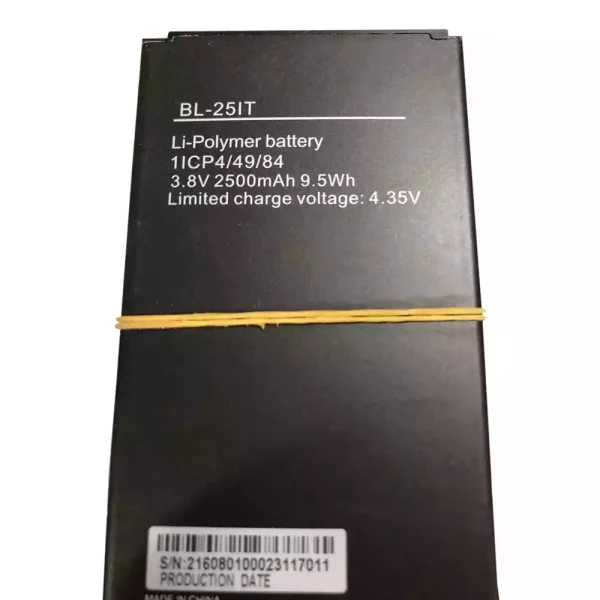 Batería telefono celular para TECNO BL-25IT