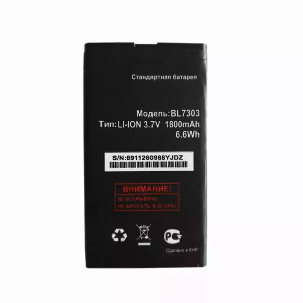 Batería telefono celular BL7303 para FLY TS107