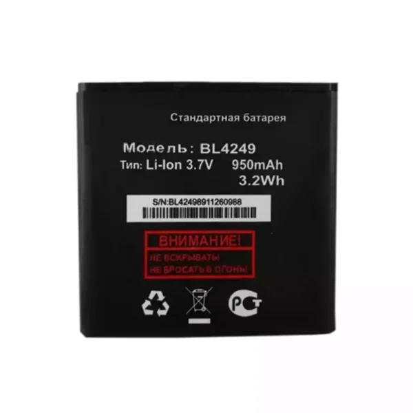 Batería telefono celular BL4249 para FLY E157,E145TV