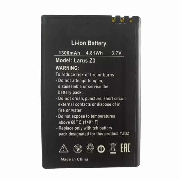 Batería telefono celular para DEXP Larus Z3